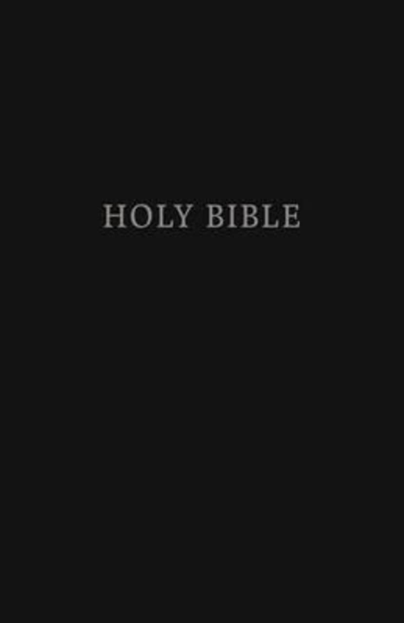 KJV, Pew Bible, Large Print, Hardcover, Black, Red Letter, Comfort Print : Holy Bible, King James Version