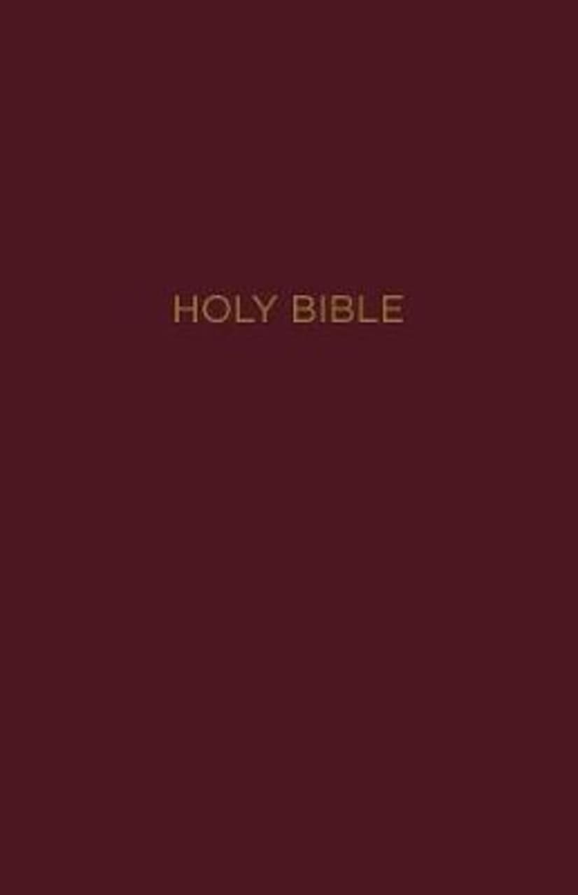 NKJV, Gift and Award Bible, Leather-Look, Burgundy, Red Letter, Comfort Print : Holy Bible, New King James Version