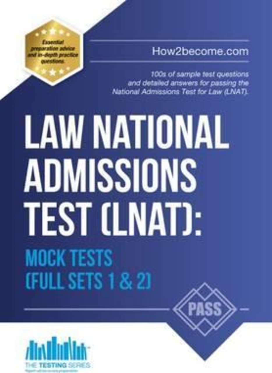 Law National Admissions Test (LNAT): Mock Tests