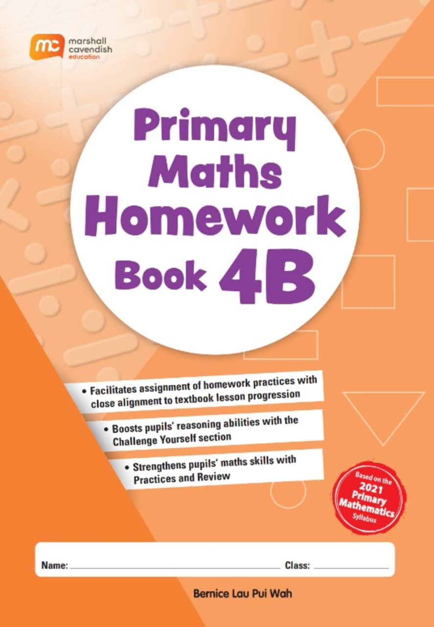Primary Maths Homework Book 4B