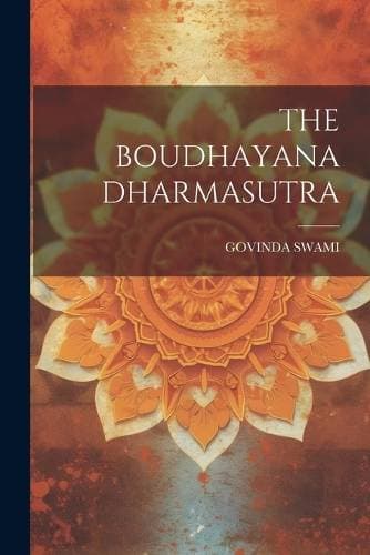 Boudhayana Dharmasutra