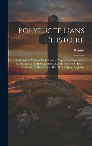 Polyeucte dans l'histoire - Étude sur le martyre de Polyeucte, d'après des documents inédits, lue à l'Institut (Académie des inscriptions et belles-lettres) dans les séances des 23 et 30 juin et 7 juillet