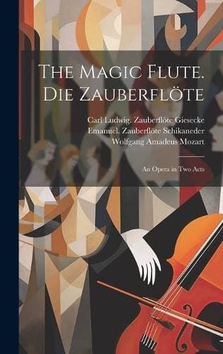 magic flute. Die Zauberflöte; an opera in two acts