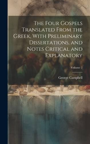 Four Gospels Translated From the Greek, With Preliminary Dissertations, and Notes Critical and Explanatory; Volume 2