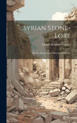 Syrian Stone-Lore - Or, the Monumental History of Palestine