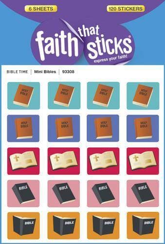 Mini Bibles - Faith That Sticks Stickers