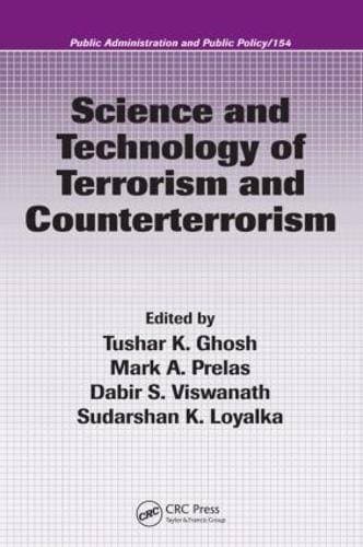 Science and Technology of Terrorism and Counterterrorism