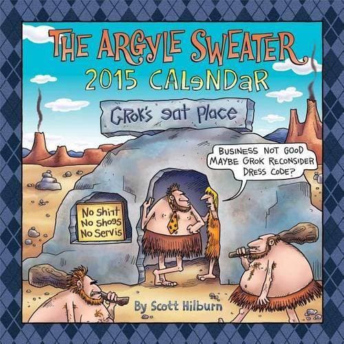 Argyle Sweater 2015 Calendar