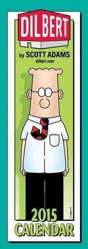 Dilbert 2015 Slimline Calendar