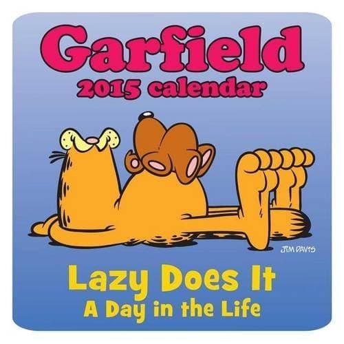 Garfield 2015 Calendar : Lazy Does It - A Day in the Life