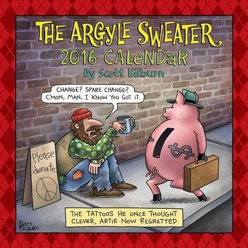 2016 Argyle Sweater Wall