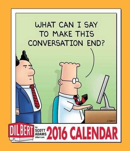 2016 Dilbert Weekly Planner