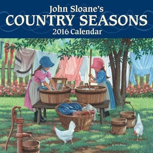 2016 John Sloane's Country Seasons Mini Wall