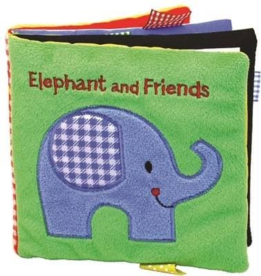 Elephant and Friends - A Soft and Fuzzy Book for Baby