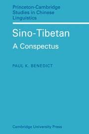 Sino-Tibetan - A Conspectus
