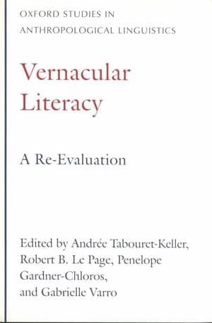 Vernacular Literacy
