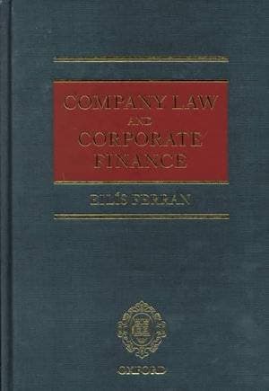 Company Law and Corporate Finance