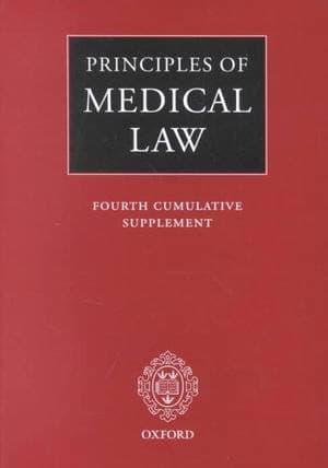 Principles of Medical Law