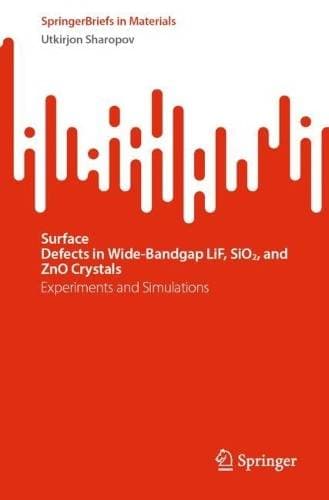 Surface Defects in Wide-Bandgap LiF, SiO2, and ZnO Crystals - Experiments and Simulations