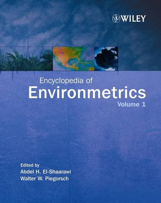 Encyclopedia of Environmetrics 4V Set