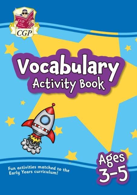 Vocabulary Activity Book for Ages 3-5