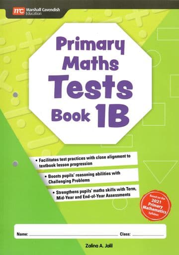 Primary Maths Tests Book 1B
