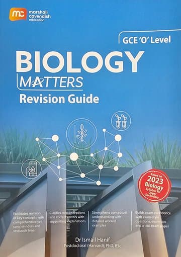 Biology Matters for GCE 'O' Level Revision Guide