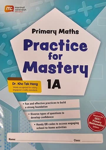 Primary Maths Practice for Mastery 1A