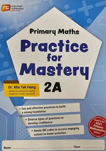 Primary Maths Practice for Mastery 2A