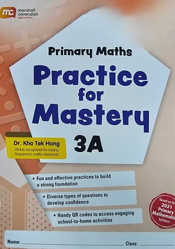 Primary Maths Practice for Mastery 3A NEW!