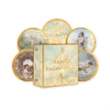 Angelic Realms Oracle : Tap into Your Angelic Energy and the Divine Realms (40 Full-Color Round Cards and 94-Page Full-Color Guidebook)