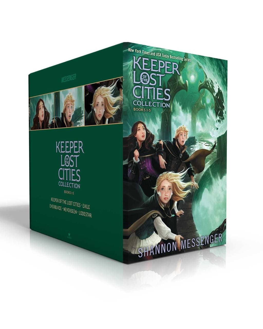 Keeper of the Lost Cities Collection Books 1-5 (Boxed Set) - Keeper of the Lost Cities; Exile; Everblaze; Neverseen; Lodestar
