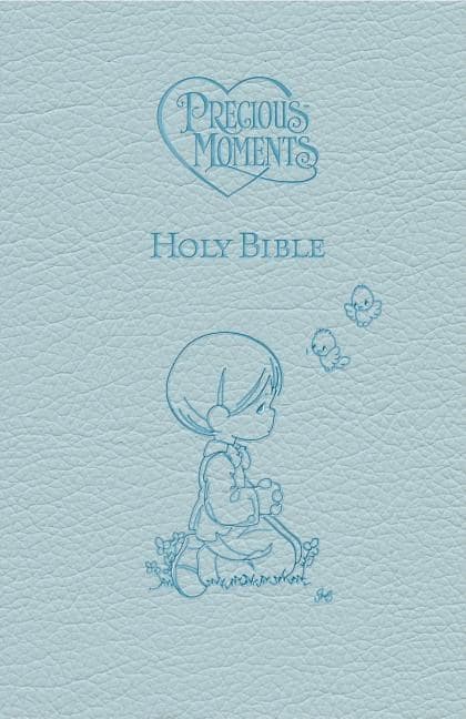 ICB, Precious Moments Holy Bible, Leathersoft, Blue : International Children's Bible