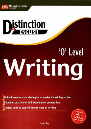 Distinction in English: O Level Writing — image 1